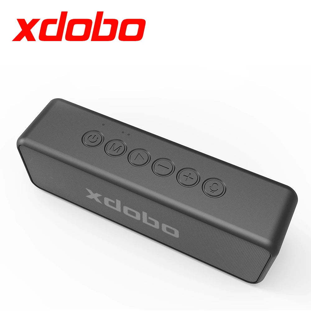 XDOBO X Series Bluetooth speaker with xdobo branding on a white background