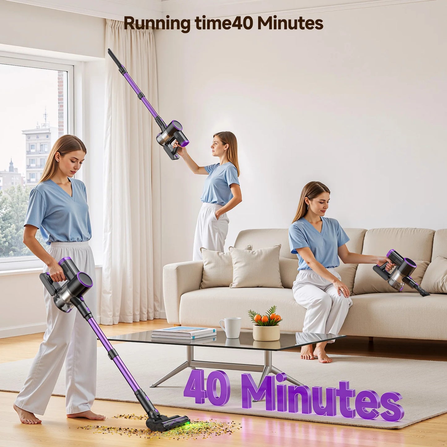 Lubluelu P4 Cordless Vacuum