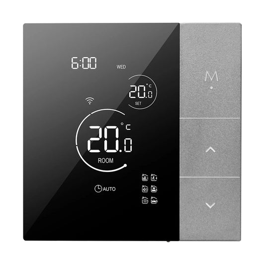 Digital ClimaClik Home Thermostat with temperature display on a white background