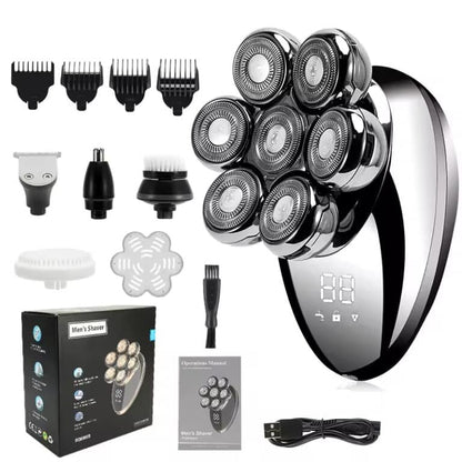 DomeeGlix Head Shaver silver 