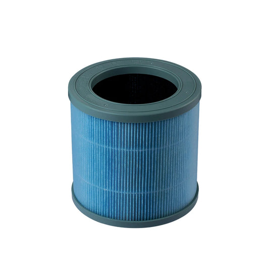 Freshia Air Purifier Hepa Filters cylindrical filter with black top on a white background