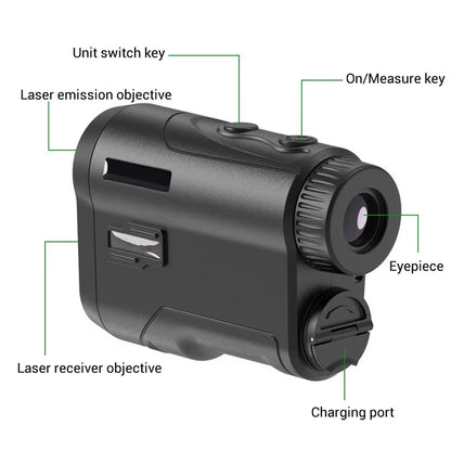 GolfFidi Rangefinder buttons features 