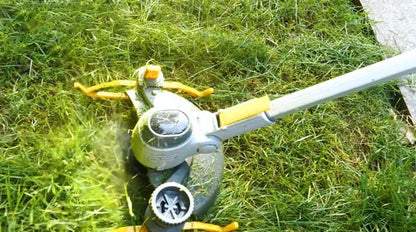 GreenGoo Cordless Grass Trimmer on grass