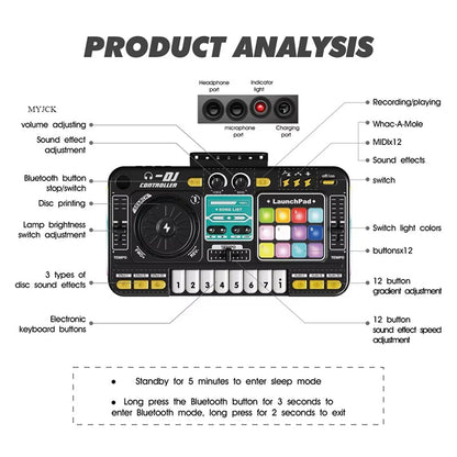 KidieMix Kids DJ Table product 