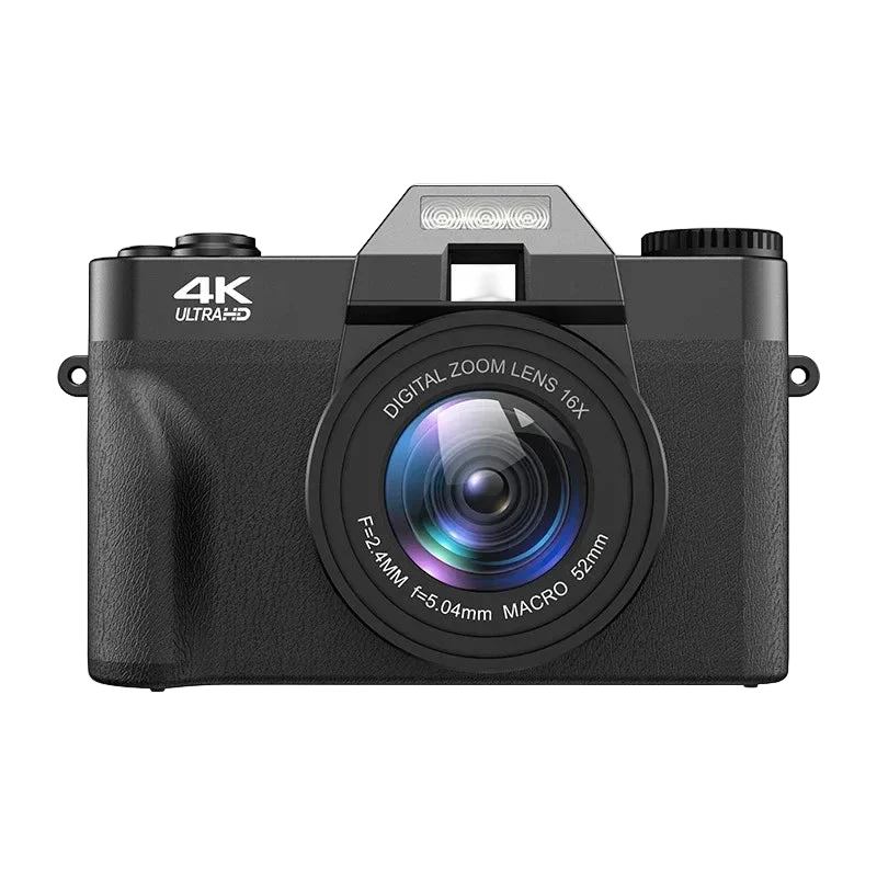 Korons Digital Camera with 4K Ultra-HD label on a white background