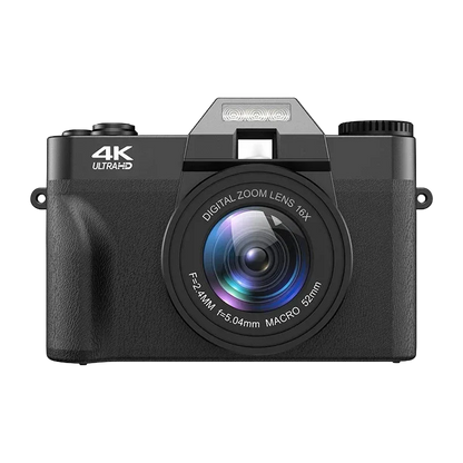 Korons Digital Camera with 4K Ultra-HD label on a white background
