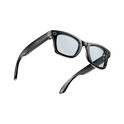 Black Korons Smart Glasses on a white background