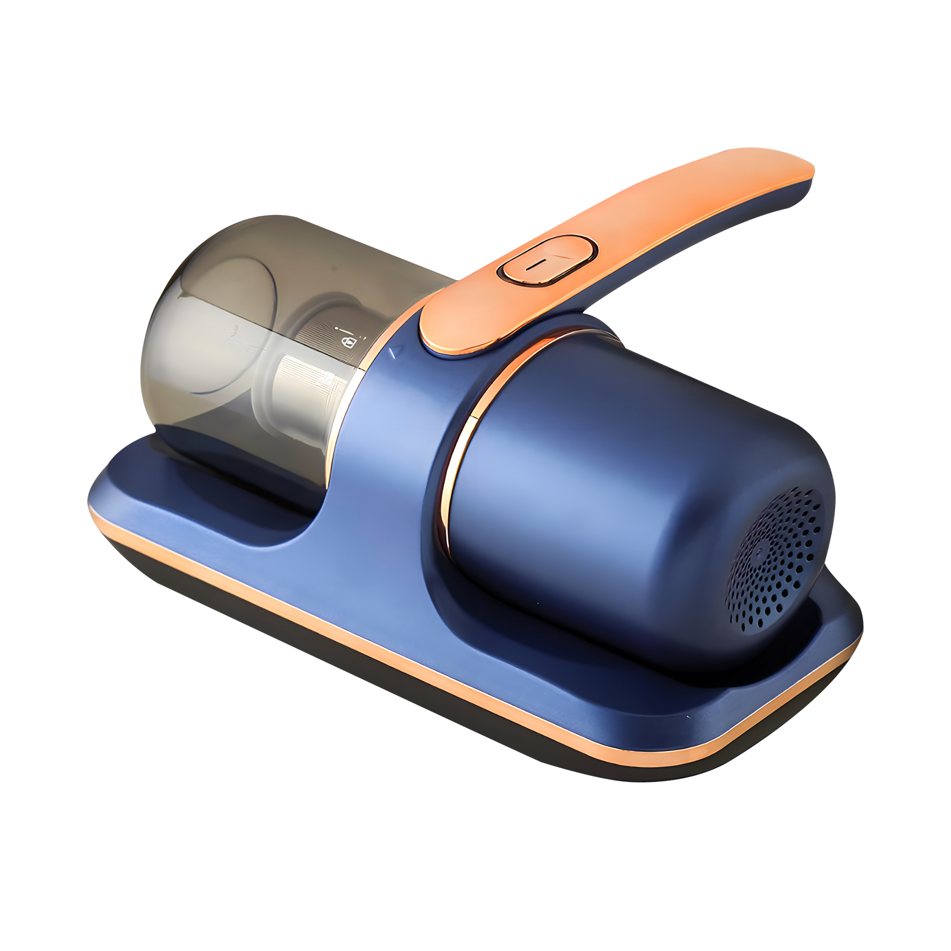 Mitelipik Vacuum Dust Bites vacuum cleaner on a white background