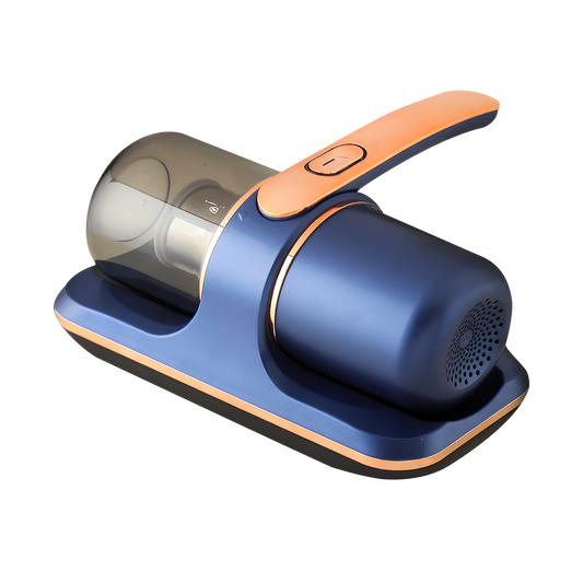 Mitelipik Vacuum Dust Bites vacuum cleaner on a white background