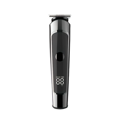 Black Nordzens Hair Clipper with digital display on a white background