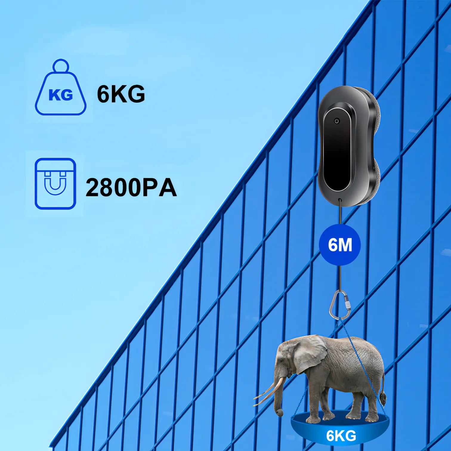 Nordzens Window Cleaning Robot 6kg