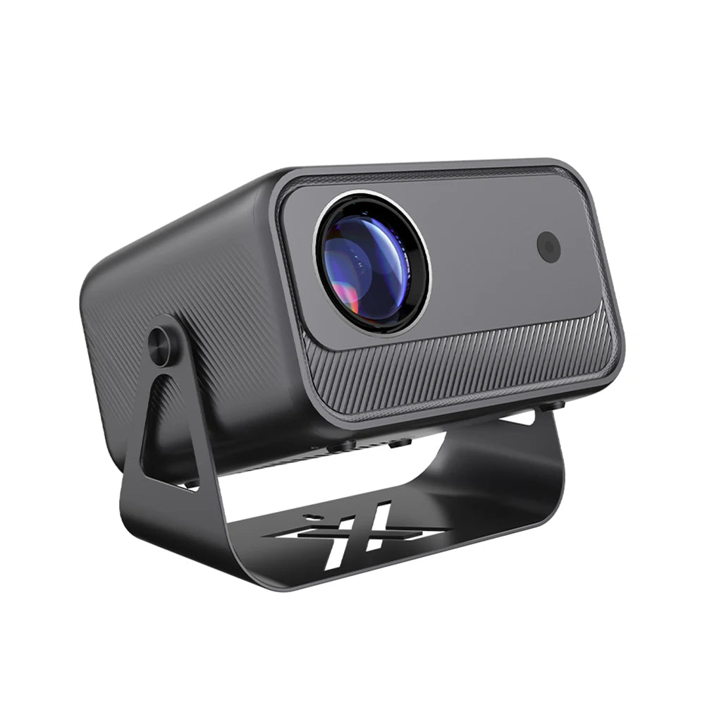 Black Nytvisuel Projector on a white background