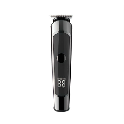 Black Puruxe Hair Clipper with digital display on a white background