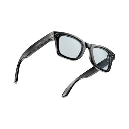 Black Trovoro Smart Glasses
 on a white background