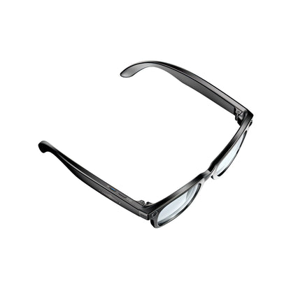 Black Trovoro Smart Glasses on a white background