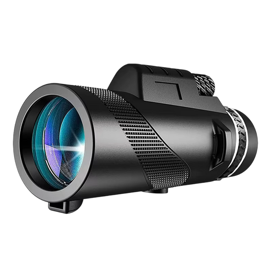 Black Vistanici Monocular on a white background