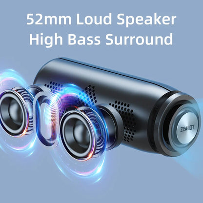 Close-up of Beatfy 360 speaker control buttons – easy-access interface for volume, power, and Bluetooth pairing
