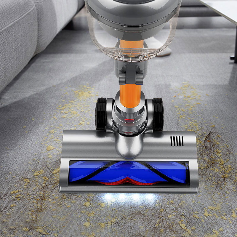 drexen hoover a carpet with visible debris