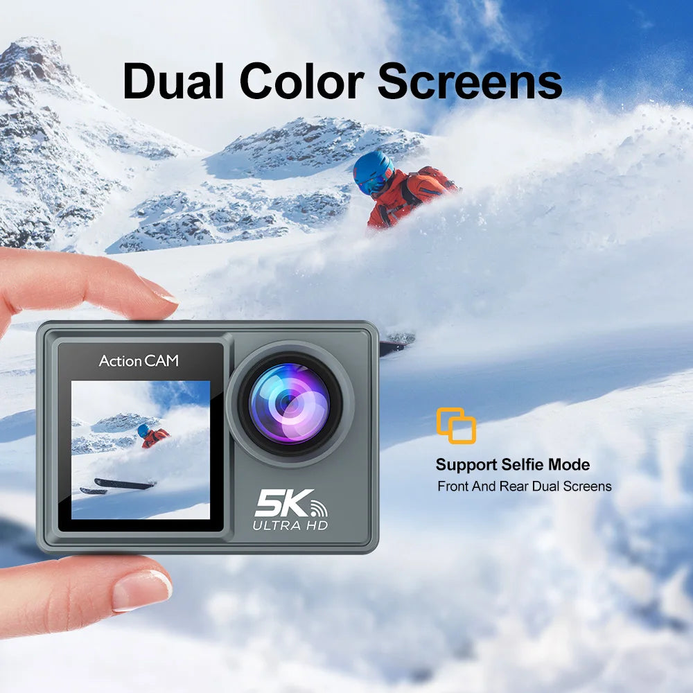 dual color image sensor technology for enhanced video and photo quality in 4K and 5K

