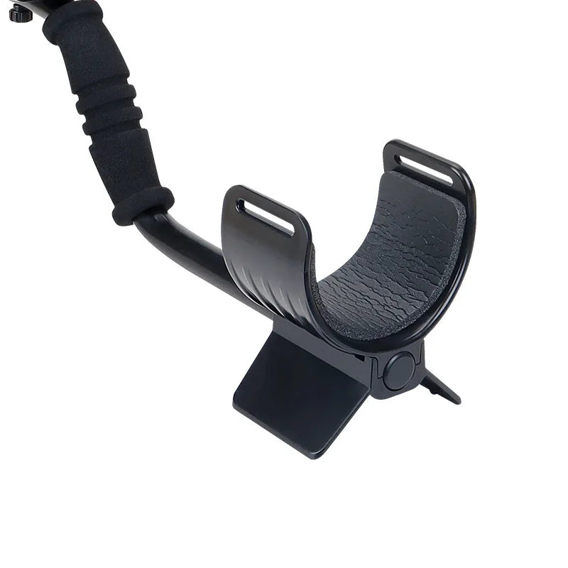 Ergonomic armrest support of the Elektrotre Metal Detector designed for comfortable long-term use, reducing fatigue during extended treasure hunting sessions
