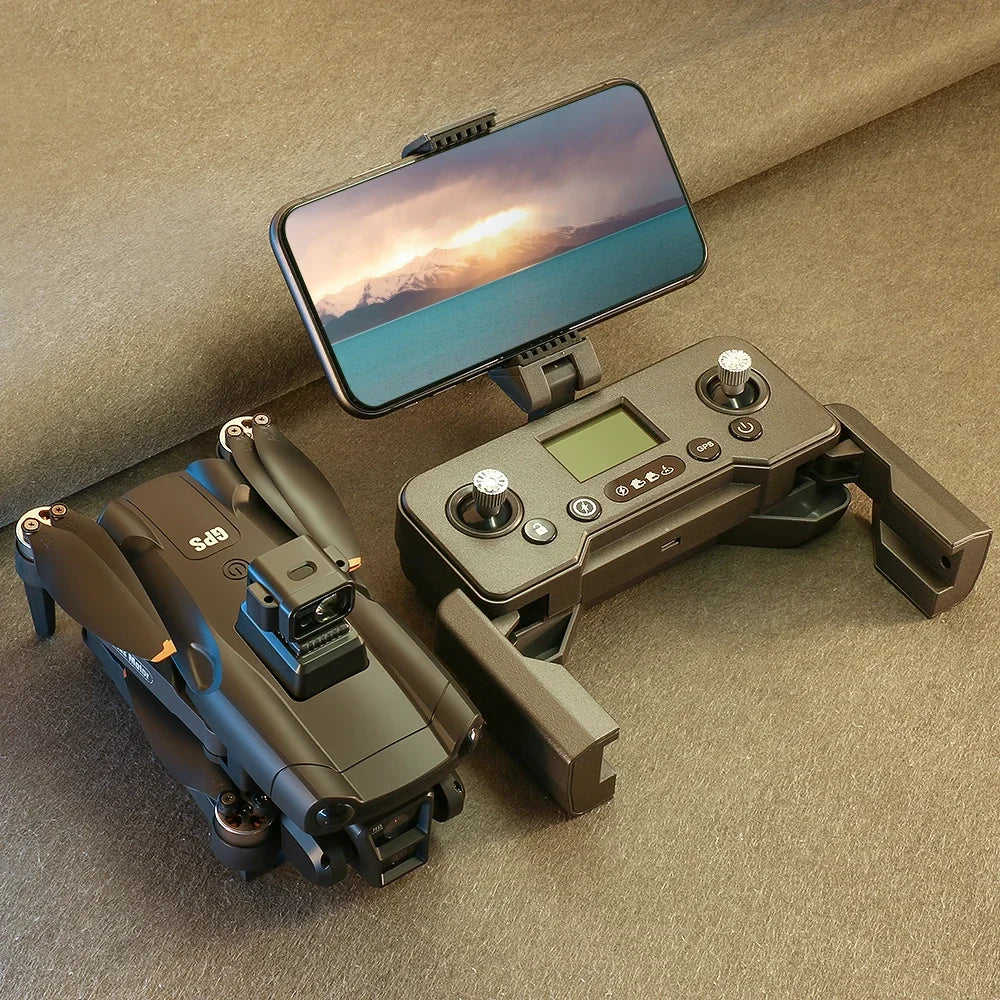 Eonvy AIR+ GPS Drone with Remote Controller – Foldable Drone and Compact Screen-Control Transmitter