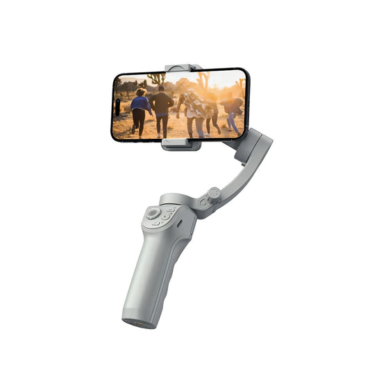 foldable smartphone gimbal with 3600mAh battery for stable video recording

