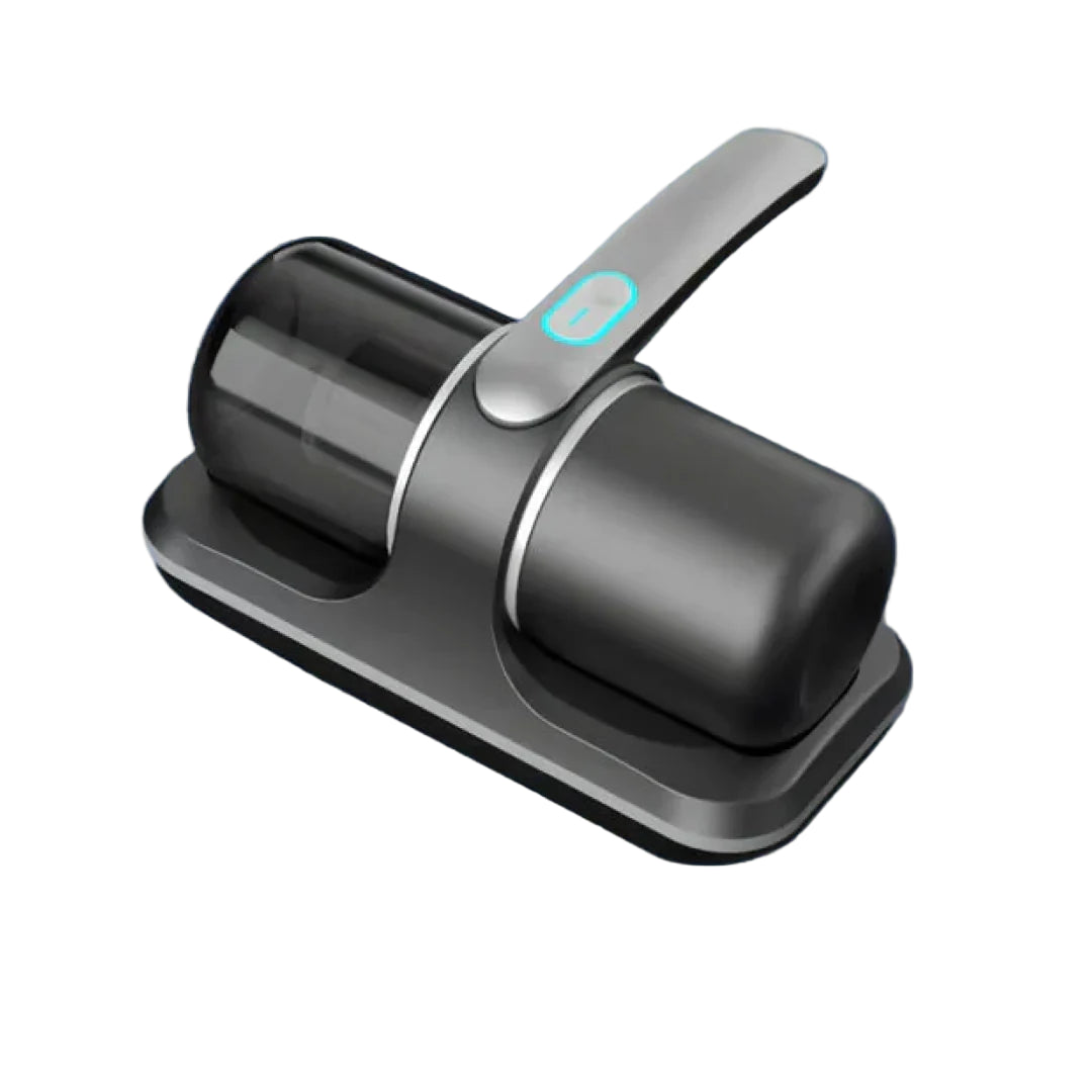 Smart lock with Mitelipik Vacuum Dust Bites on a white background