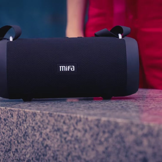 mifa A90 Green Bluetooth Speaker 60W Output Power Bluetooth Speaker with Class D Amplifier Excellent Bass Performace