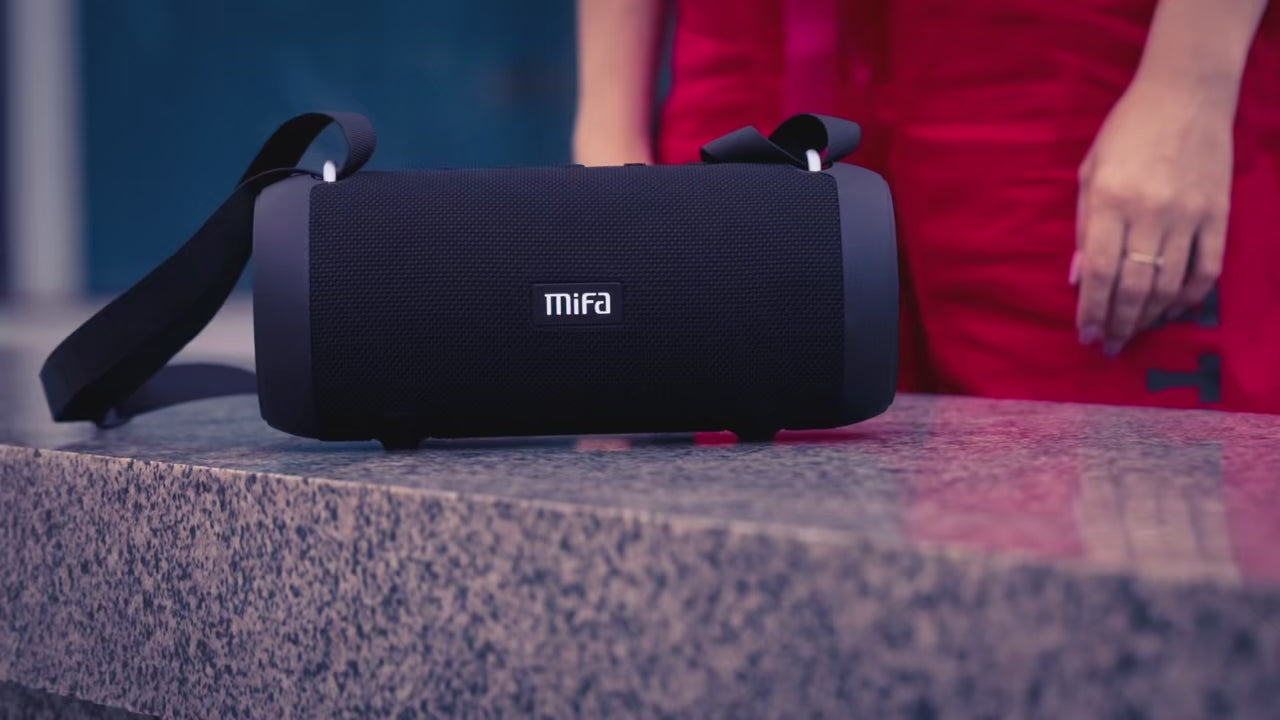 mifa A90 Green Bluetooth Speaker 60W Output Power Bluetooth Speaker with Class D Amplifier Excellent Bass Performace
