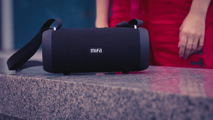 mifa A90 Green Bluetooth Speaker 60W Output Power Bluetooth Speaker with Class D Amplifier Excellent Bass Performace