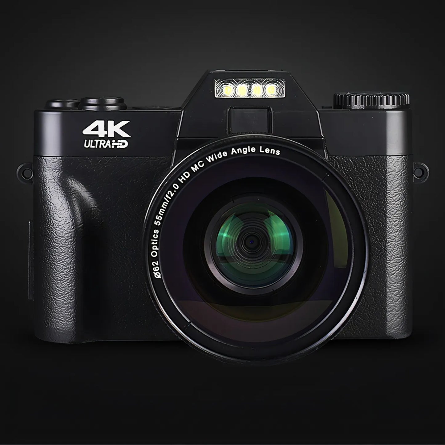 Trovoro camera with 4K Ultra-HD label on a black background