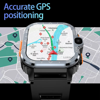 VALDUS 4G Smartwatch displaying precise GPS navigation and real-time location trackingVALDUS 4G Smartwatch displaying precise GPS navigation and real-time location tracking