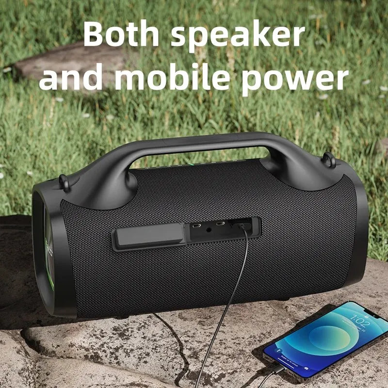 ZEALOT S79 Dual Bluetooth Speakers with True Wireless Pairing and Mobile Power Bank Charging

